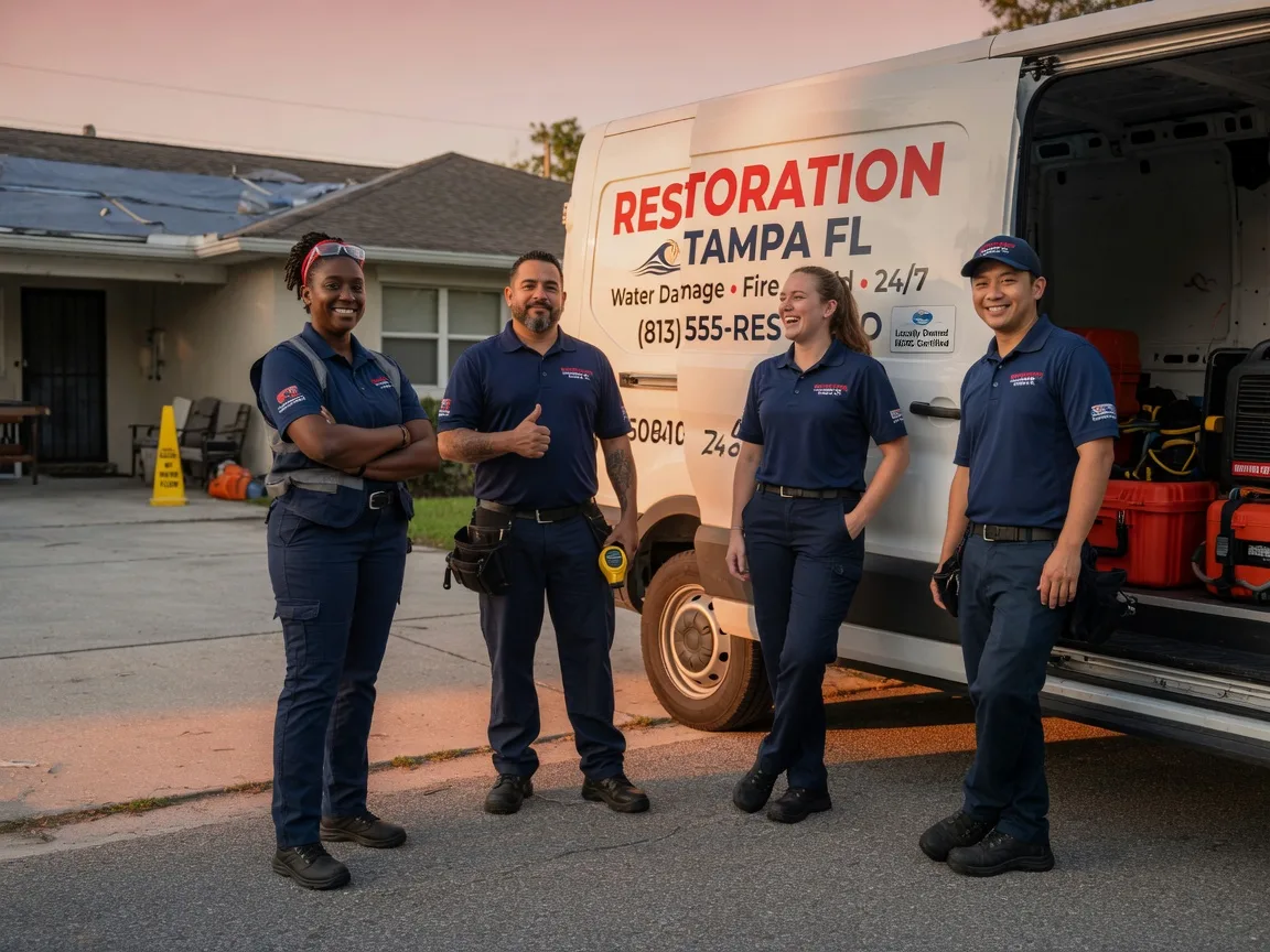 Water Damage Restoration company in Bradford, OH